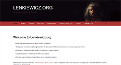 Desktop Screenshot of lenkiewicz.org
