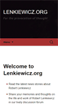 Mobile Screenshot of lenkiewicz.org