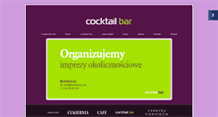 Desktop Screenshot of cocktailbar.lenkiewicz.net