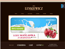 Tablet Screenshot of lenkiewicz.net